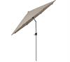 Rund parasol med tilt - Cane-line sunshade - taupe